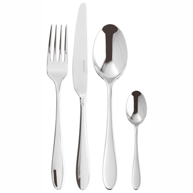 Rosenthal Bestekset 24-delig. Koninklijk roestvrij staal/PVD goud (24 Pcs., Bestekset